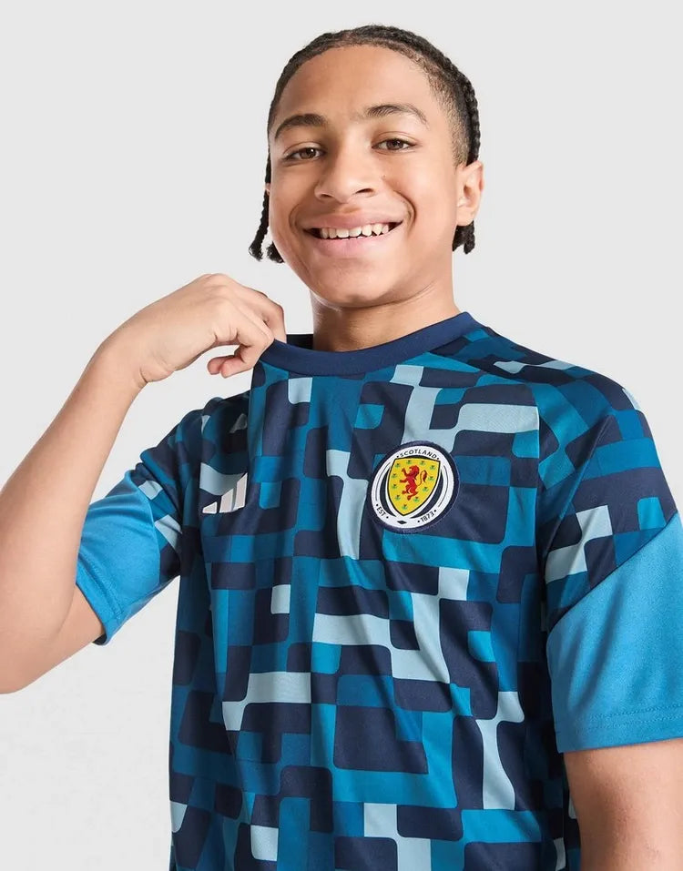 adidas Scotland 2026 Pre Match Shirt Junior